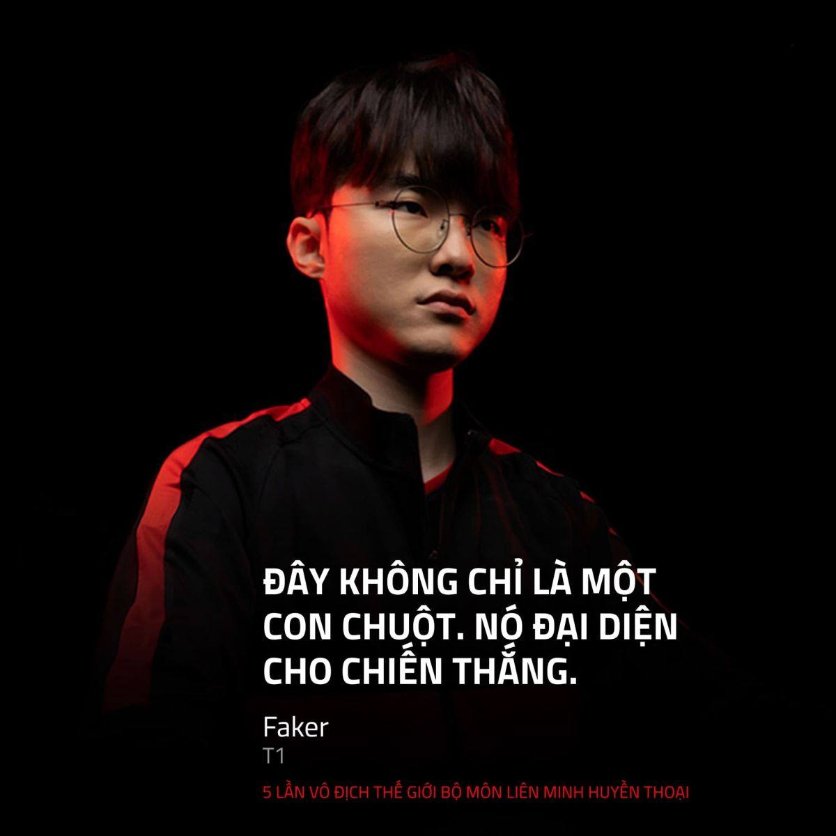 Chuột Razer Viper V3 Pro Faker Edition