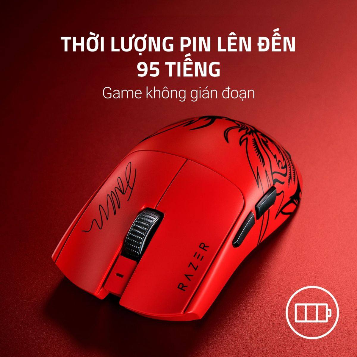 Chuột Razer Viper V3 Pro Faker Edition