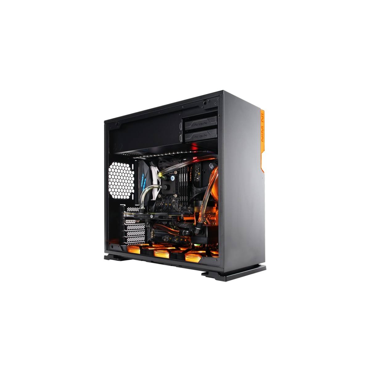 Inwin 101C Black - RGB Front