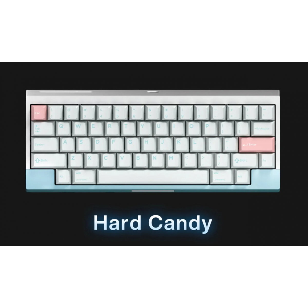 Base Kit Angry Miao Compact Touch Split Backspace Edition | Hard Candy
