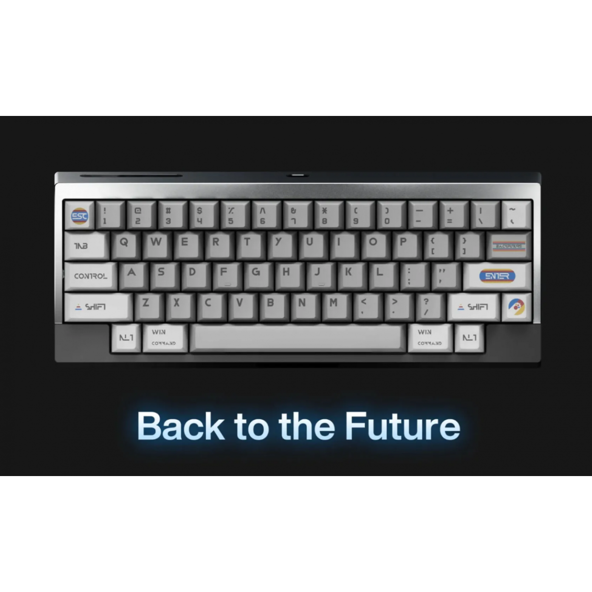Base Kit Angry Miao Compact Touch Split Backspace Edition | Back To The Future