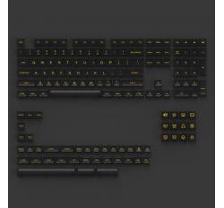 Set Keycap Akko Black | ASA-Clear profile - 155 keys