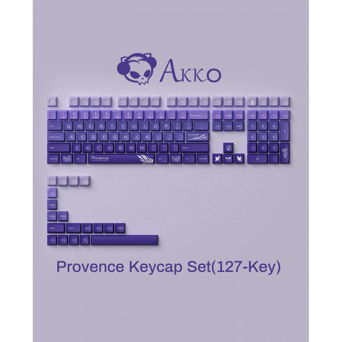 Set Keycap Akko Provence | JDA Profile
