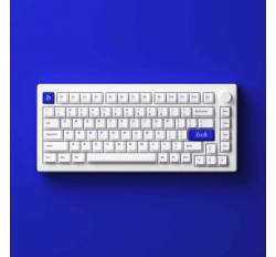 Bàn phím AKKO MOD007 PC Blue on White | Hotswap - Gasket Mount - Clacky - Mạch Xuôi