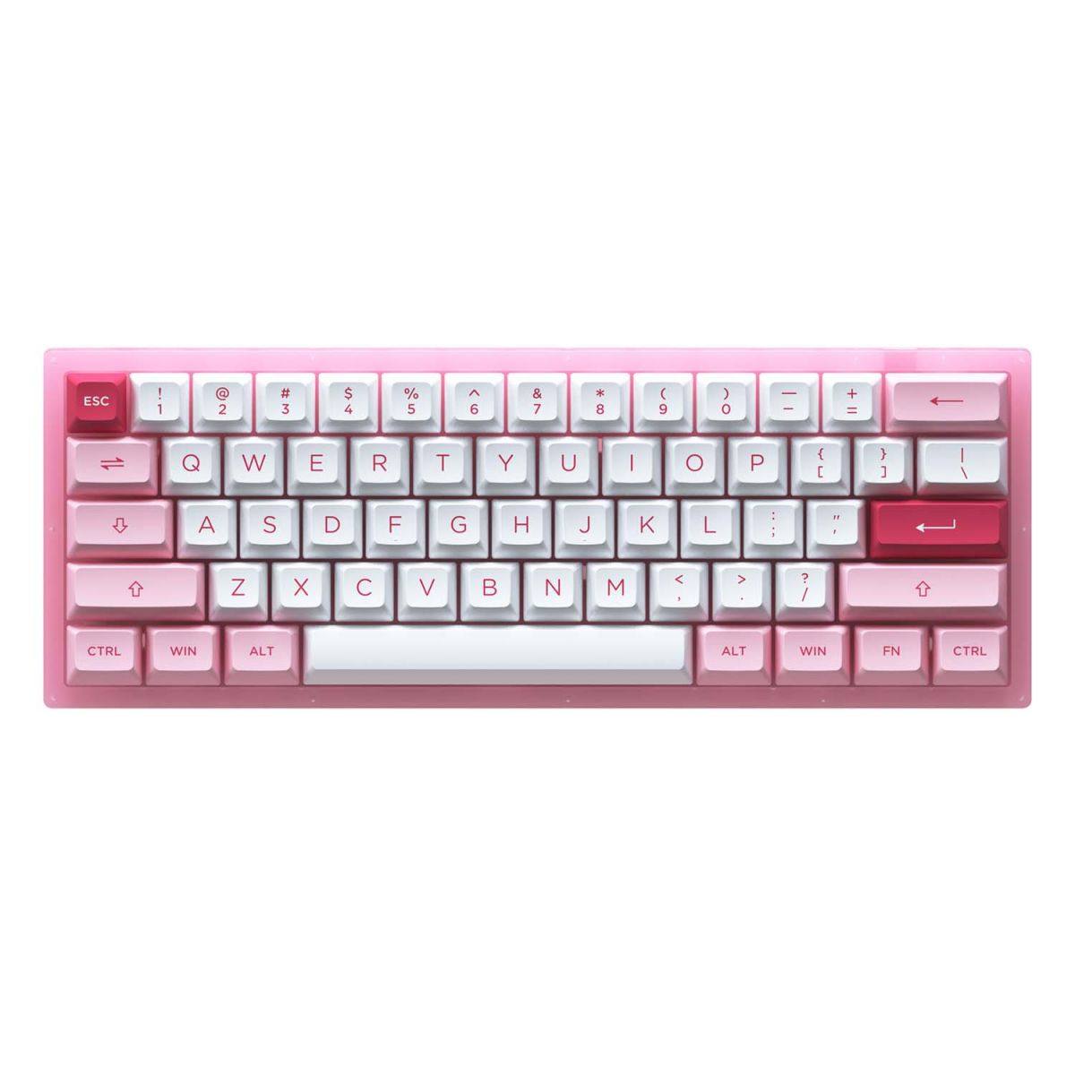 Bàn phím AKKO ACR61 Pink (Hotswap / RGB / AKKO CS sw Jelly Pink)