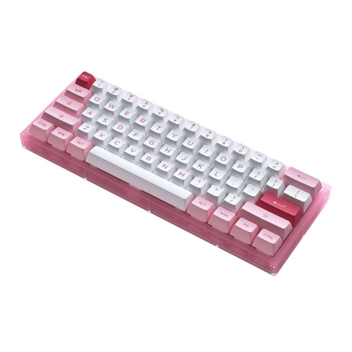 Bàn phím AKKO ACR61 Pink (Hotswap / RGB / AKKO CS sw Jelly Pink)