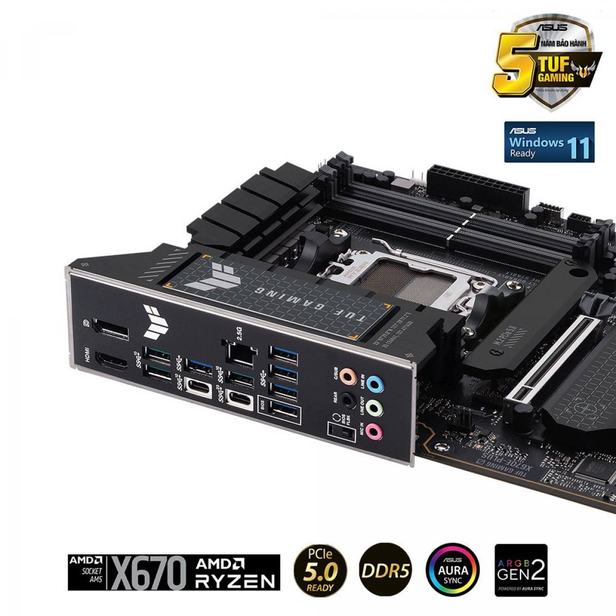 Mainboard ASUS TUF GAMING X670E - Plus | AM5 | DDR5