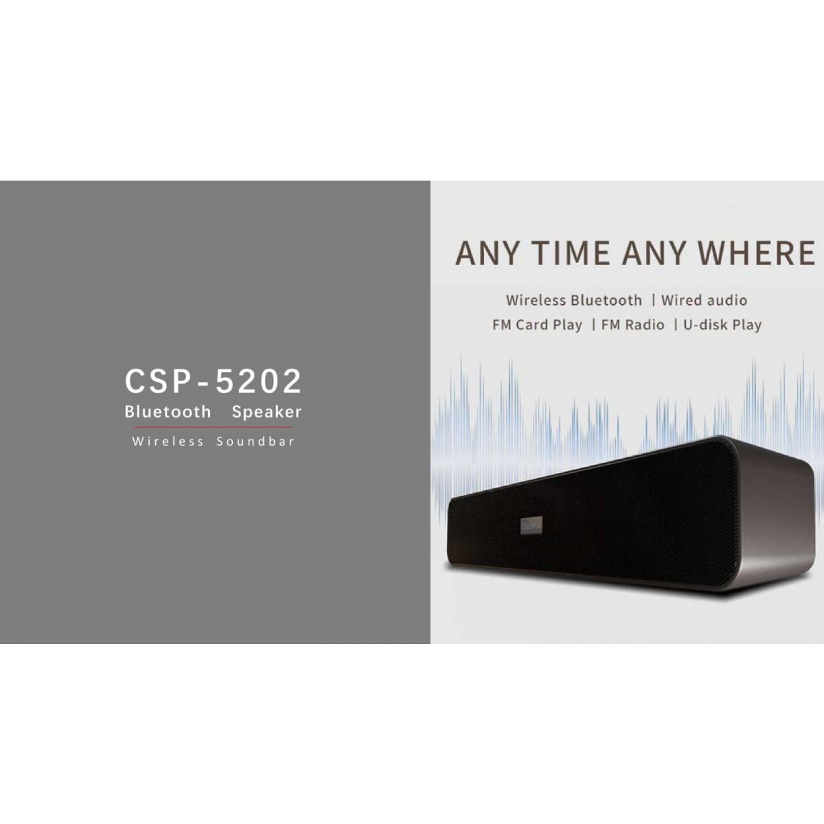Loa Colorful không dây Soundbar CSP-5202 Bluetooth