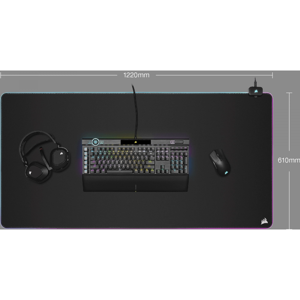 Bàn di chuột Corsair MM700 RGB Gaming - 3XL