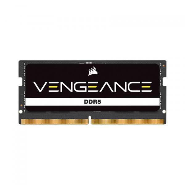 RAM Corsair cho laptop DDR5, 4800MHz 16GB 1x16GB SODIMM, Black PCB, 1.1V