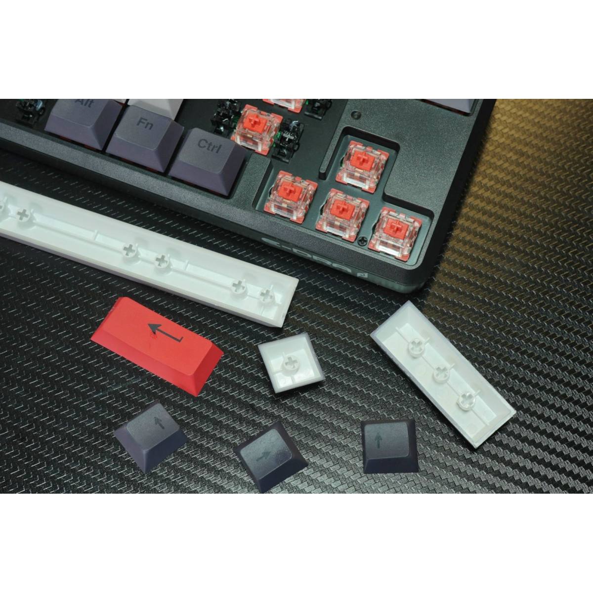 Bàn phím không dây E-Dra EK368W V2 (3 Mode - mini 68 keys)