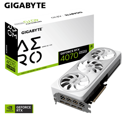 VGA Gigabyte GeForce RTX 4070 SUPER AERO OC 12G