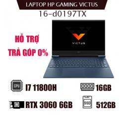 Laptop HP Gaming VICTUS 16-d0197TX (i7 11800H/16GB RAM/512GB SSD)