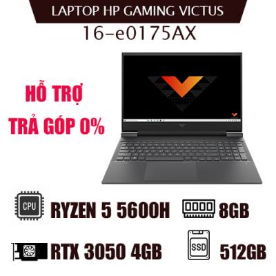 Laptop HP Gaming VICTUS 16-e0175AX (R5-5600H | 8GB | 512GB)