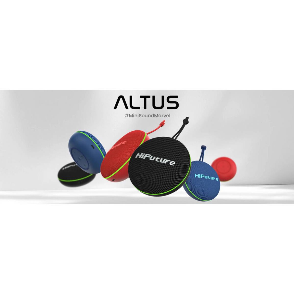 Loa di động HiFuture Altus | 10W - Chống nước IPX5 - Kết nối 2 loa