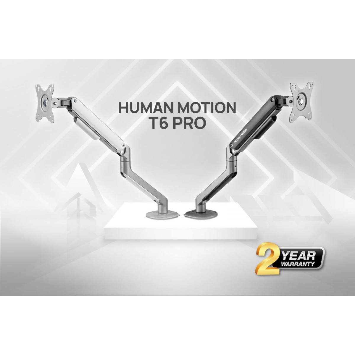 Giá đỡ màn hình Human Motion T6 Pro II | Trắng