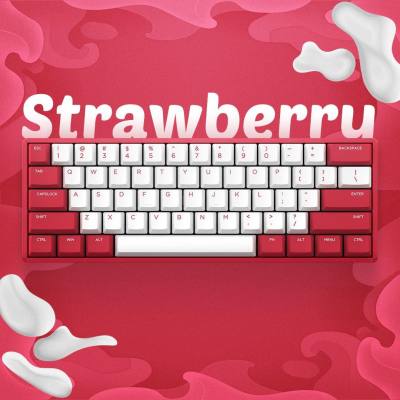 Bàn phím cơ IQUNIX F60 Strawberry Cherry Sw | Case Nhôm - RGB - Hotswap