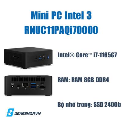 Mini PC Intel 3 - RNUC11PAQi70000