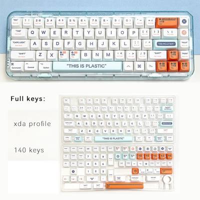 Set keycap MAC Plastic | XDA profile - PBT Dye-Sub - 140 keys
