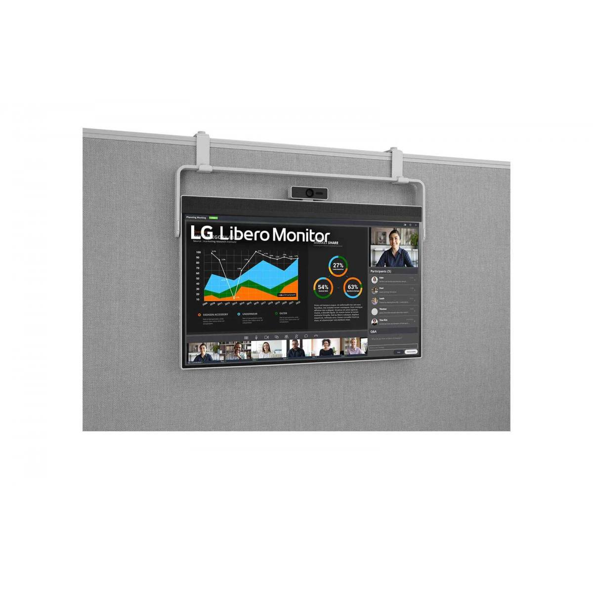 Màn hình LG Libero 27BQ70QC-S | 27inch - 2K - Webcam