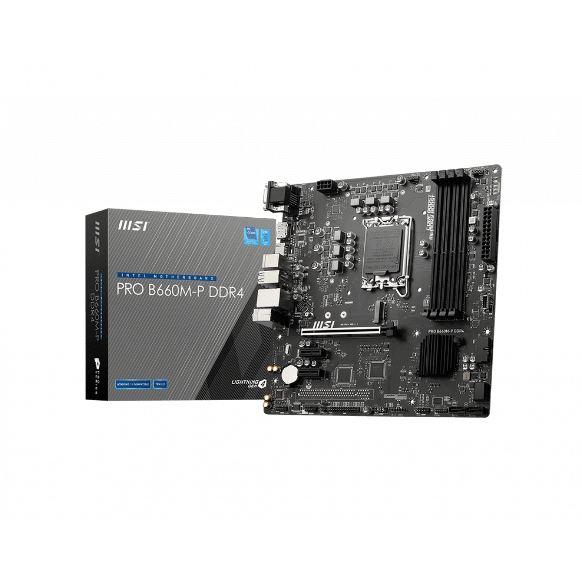 Mainboard MSI PRO B660M-P DDR4 (4 khe RAM) | DDR4 | LGA1700