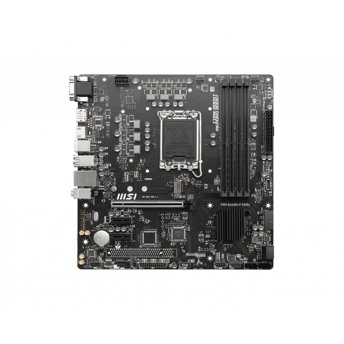Mainboard MSI PRO B660M-P DDR4 (2 khe RAM) | DDR4 | LGA1700