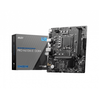 Mainboard MSI PRO H610M-E DDR4 | LGA1700 - mATX