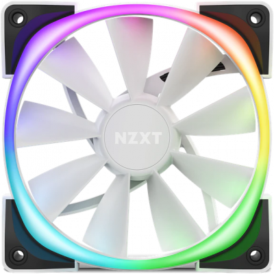 Quạt tản nhiệt NZXT Aer RGB 2 Single WHITE 120mm
