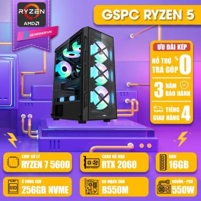 GSPC AMD Ryzen 5 | B550M - R5 5600 - RTX 2060