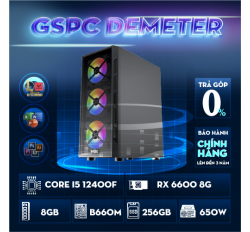 GSPC Demeter (i5 12400f - B660M - 8GB - RX 6600 - 256GB)