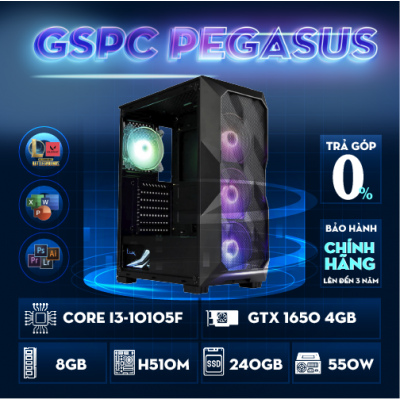 GSPC Pegasus (i3 10th - 1650 4G - 8gb)
