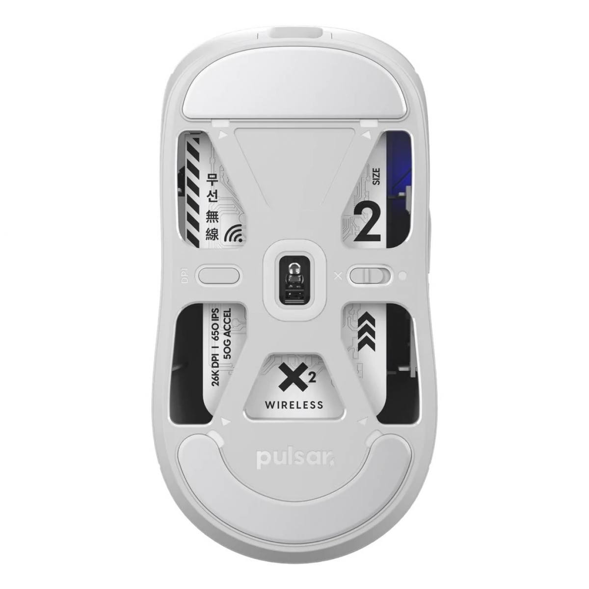 Chuột Pulsar X2 Wireless| Black/ White
