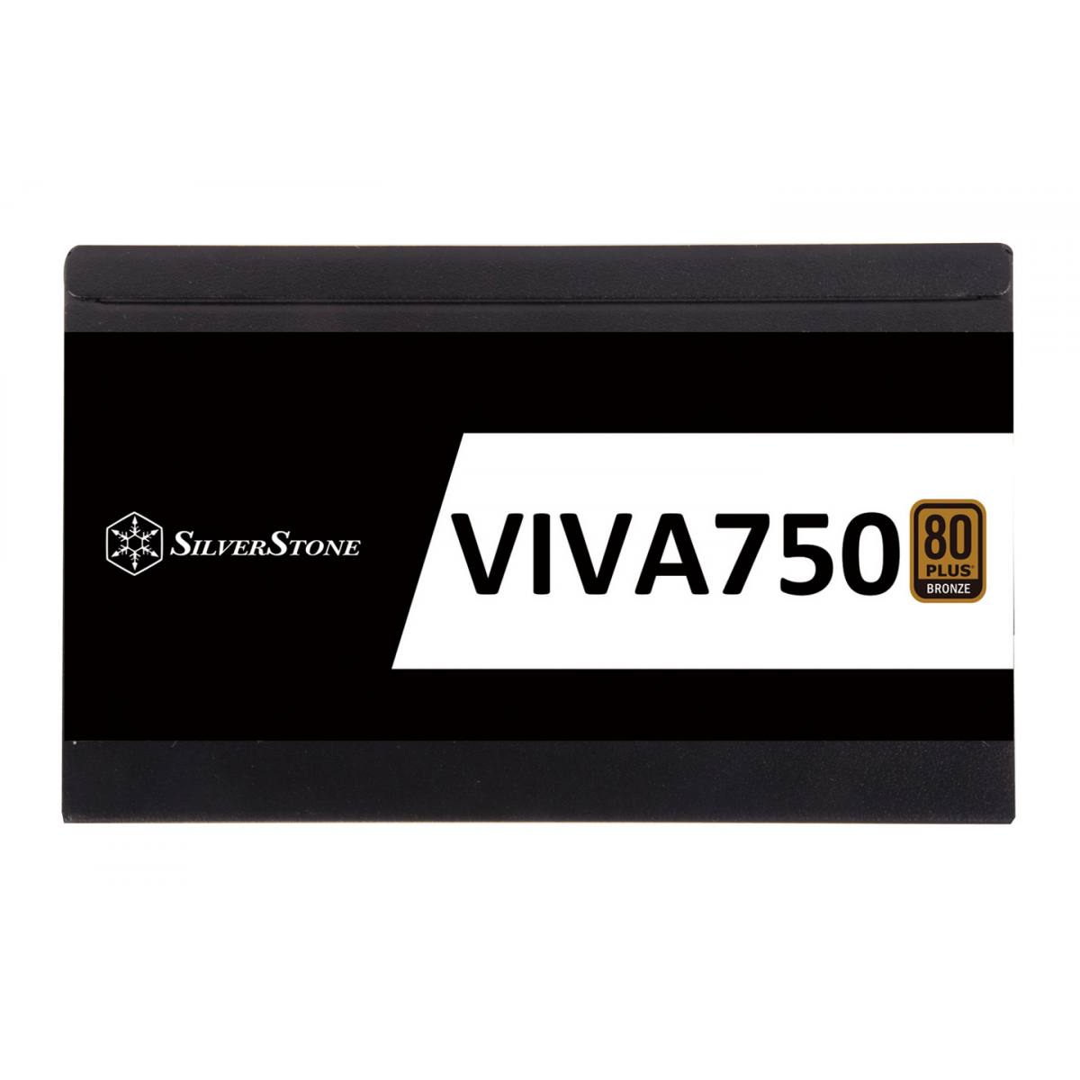 Nguồn Silverstone Viva 750 - 80 Plus Bronze