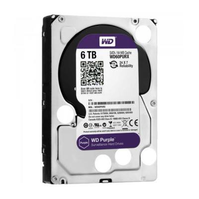 HDD WD Western Digital Purple 6TB 64MB Cache