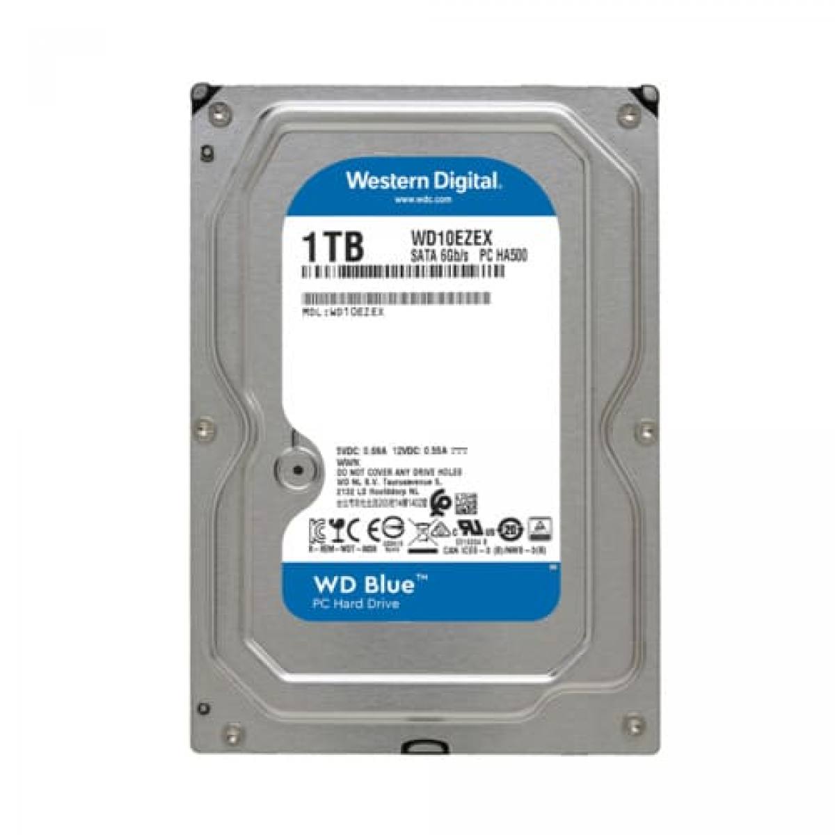 HDD WD Blue 1TB WD10EZEX | SATA III - 3.5" - 7200RPM