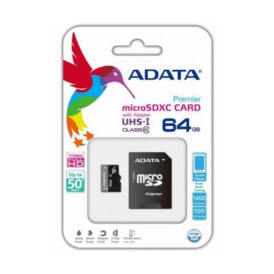 MICRO ADATA 64GB UHS-I CLASS10