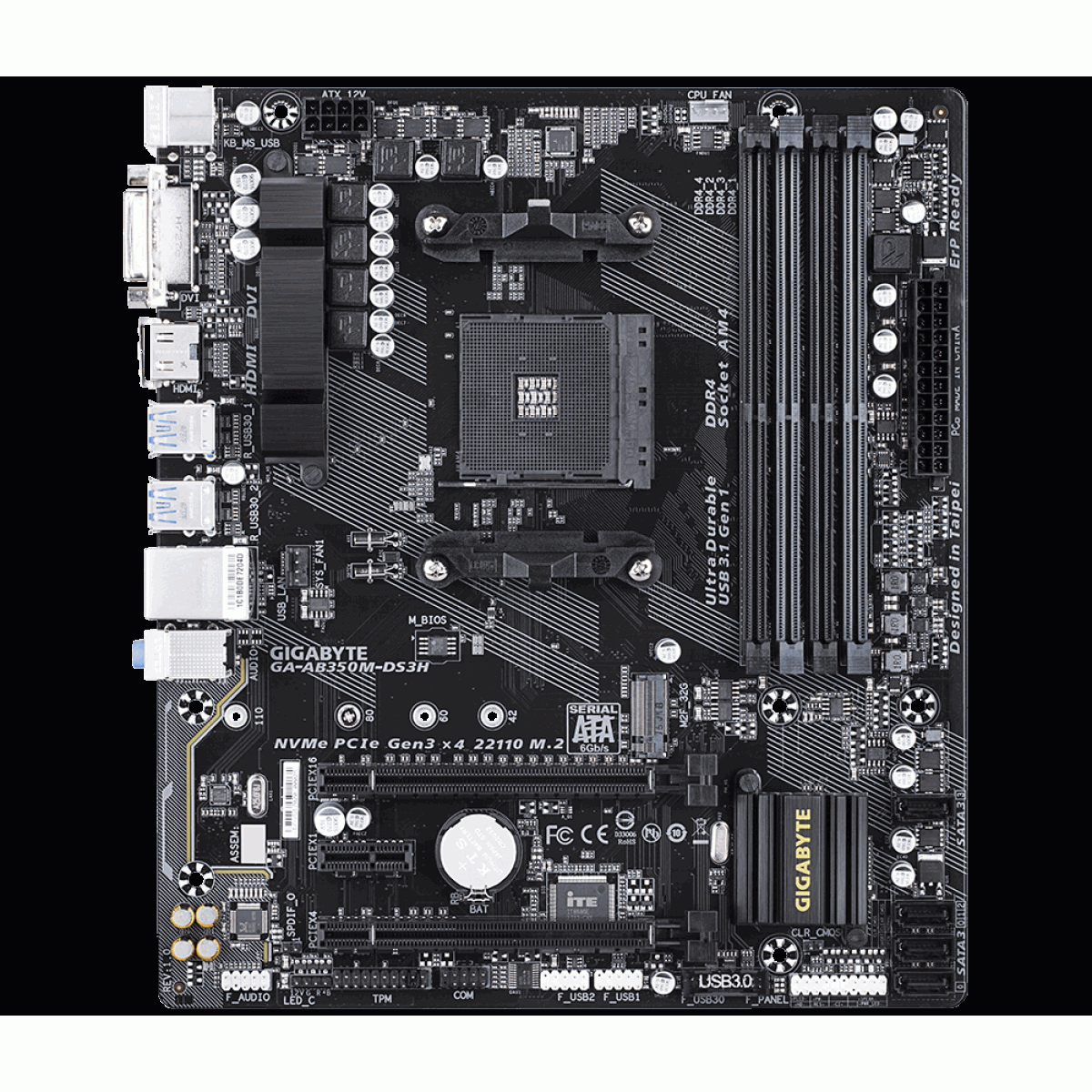 GIGABYTE AB350M-DS3H