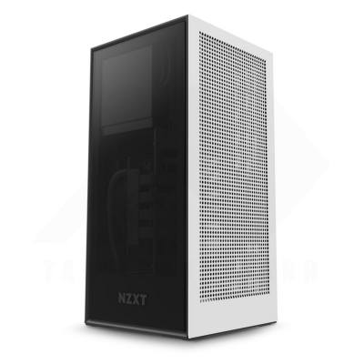 NZXT H1 MATTE WHITE (Case with PSU, AIO, and Riser Card)